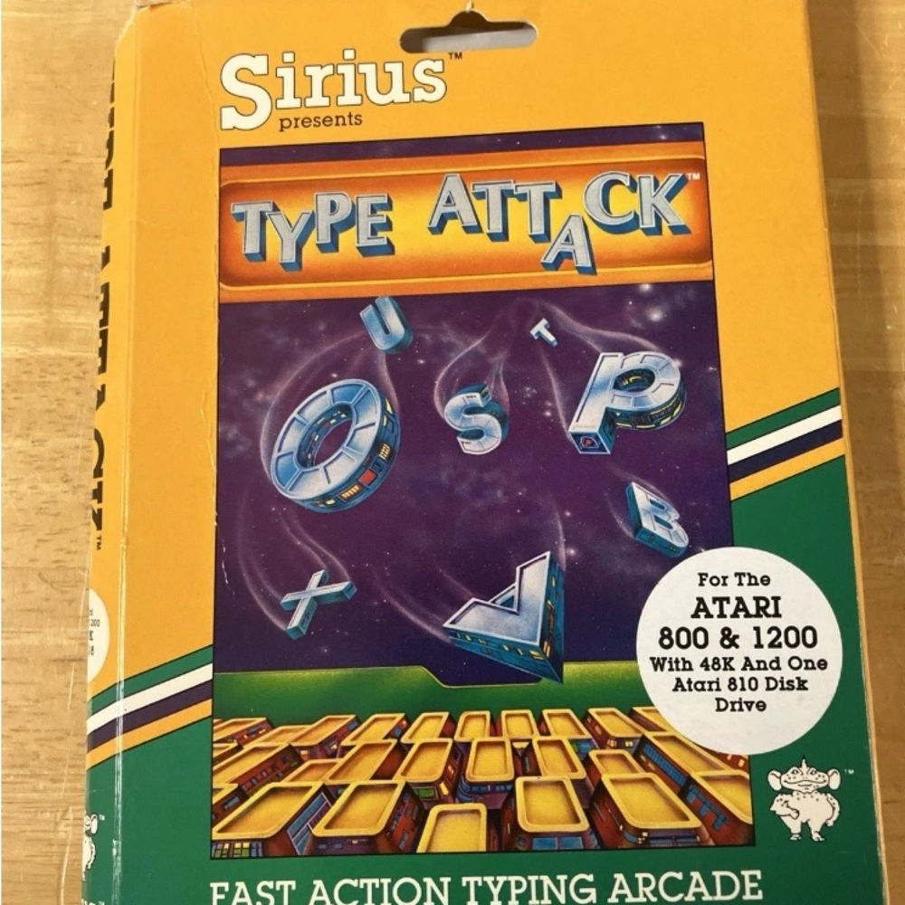 Sirius Type Attack PC Game - Yellow and Green